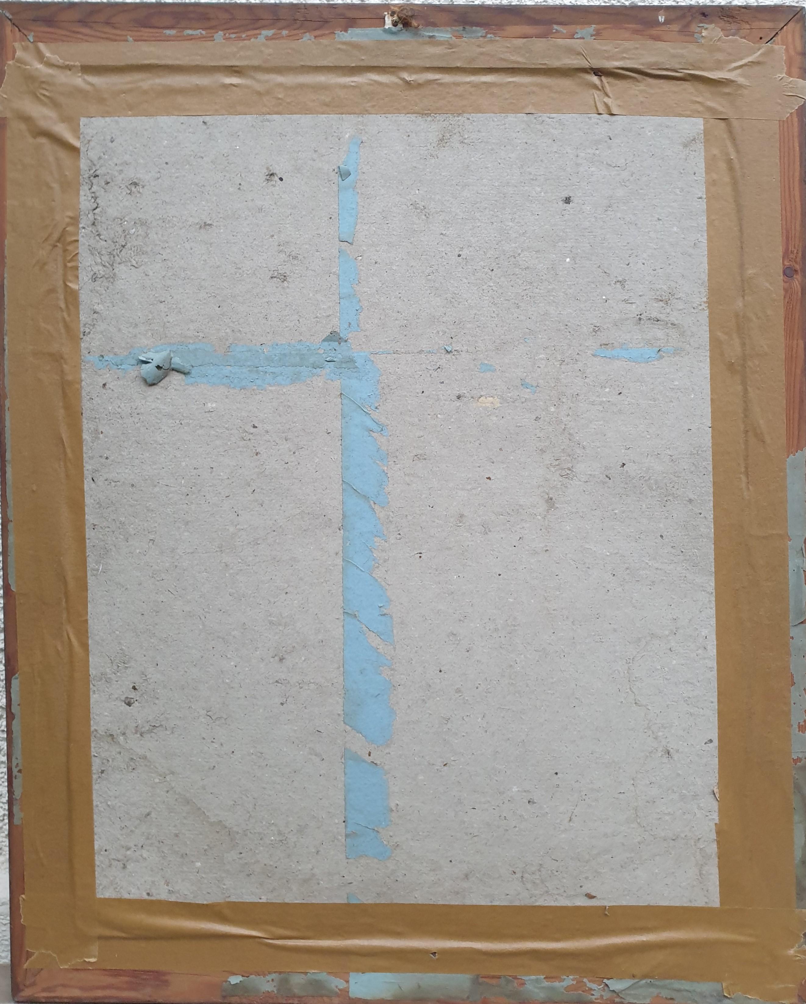 Drawing Chalk Portrait of a Lady Renaissance French Romantic 19th For Sale 4