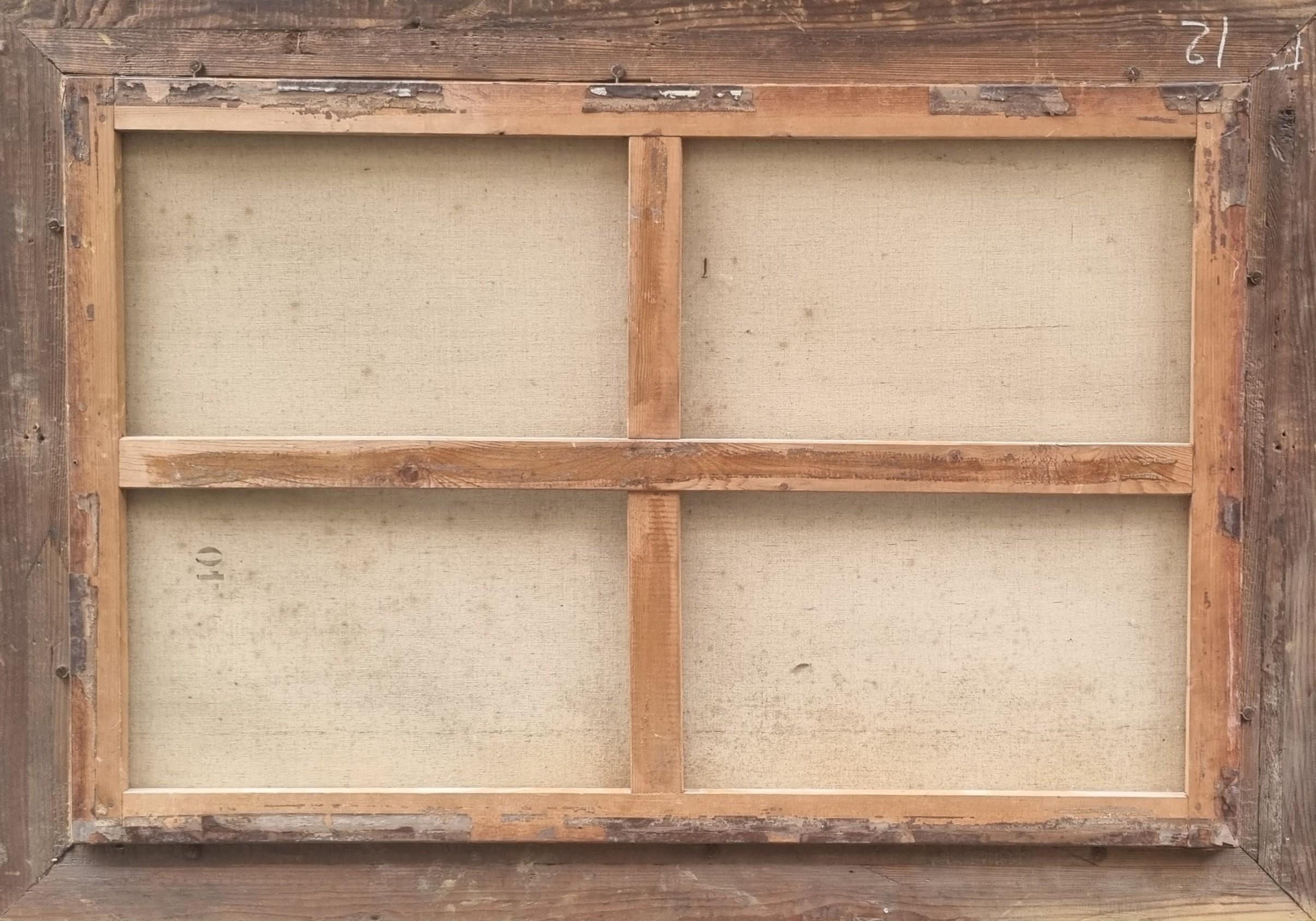 Pastel français Paysage Bretagne Finistère GROSSIN Salon Fin 19ème en vente 2