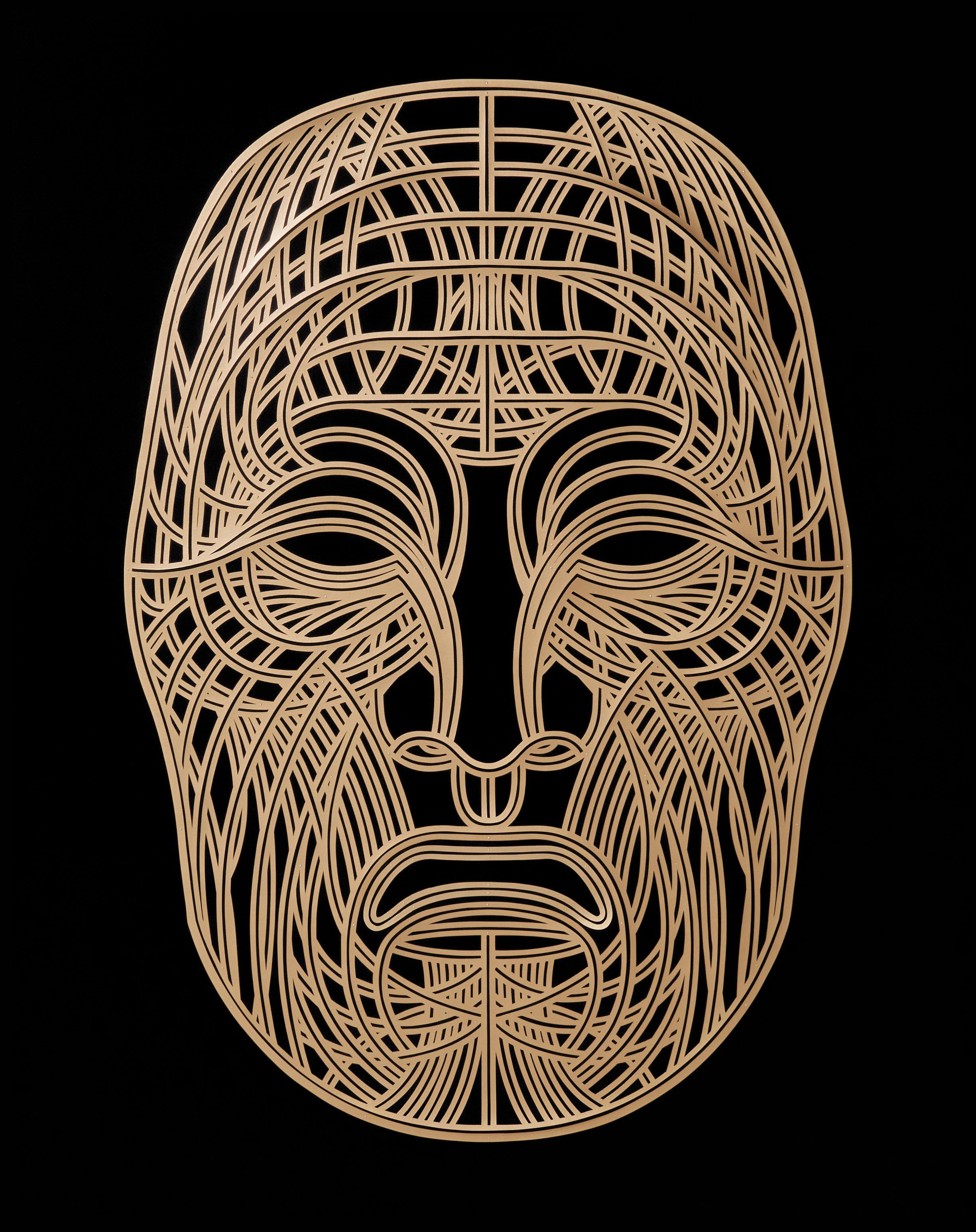 Mask Bronze - Art by max gärtner