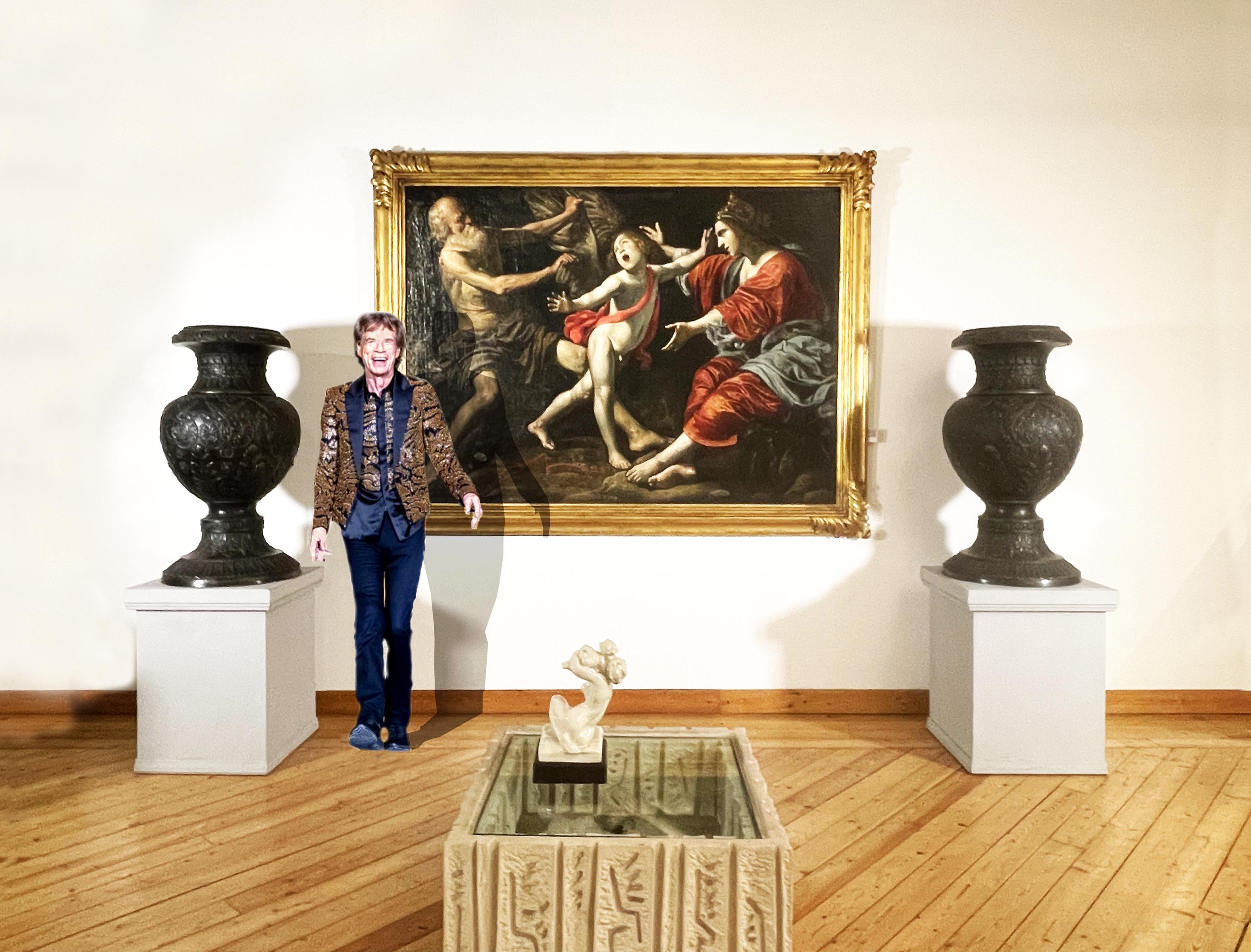 PREMIATA FONDERIA F.lli DE POLI VITTORIO Pair of large