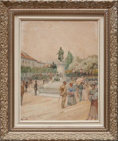 Piazza Cavour, Mailand - 1905