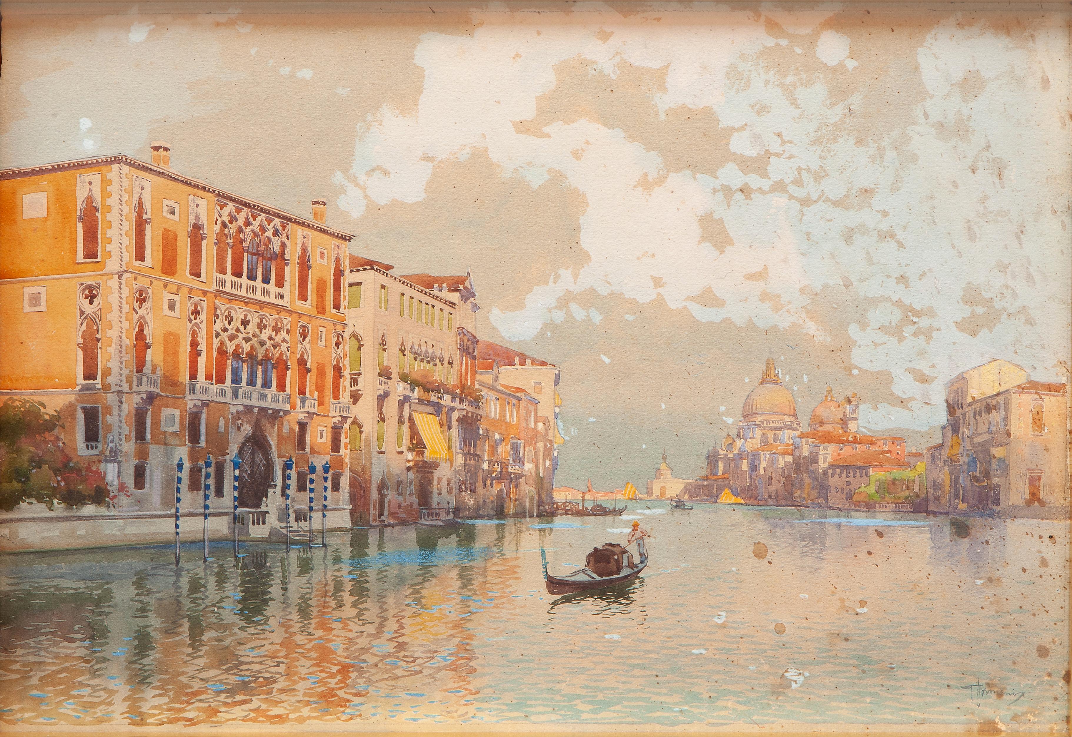 ‘Canal Grande in Venice’ - Art by Gian Luciano Sormani
