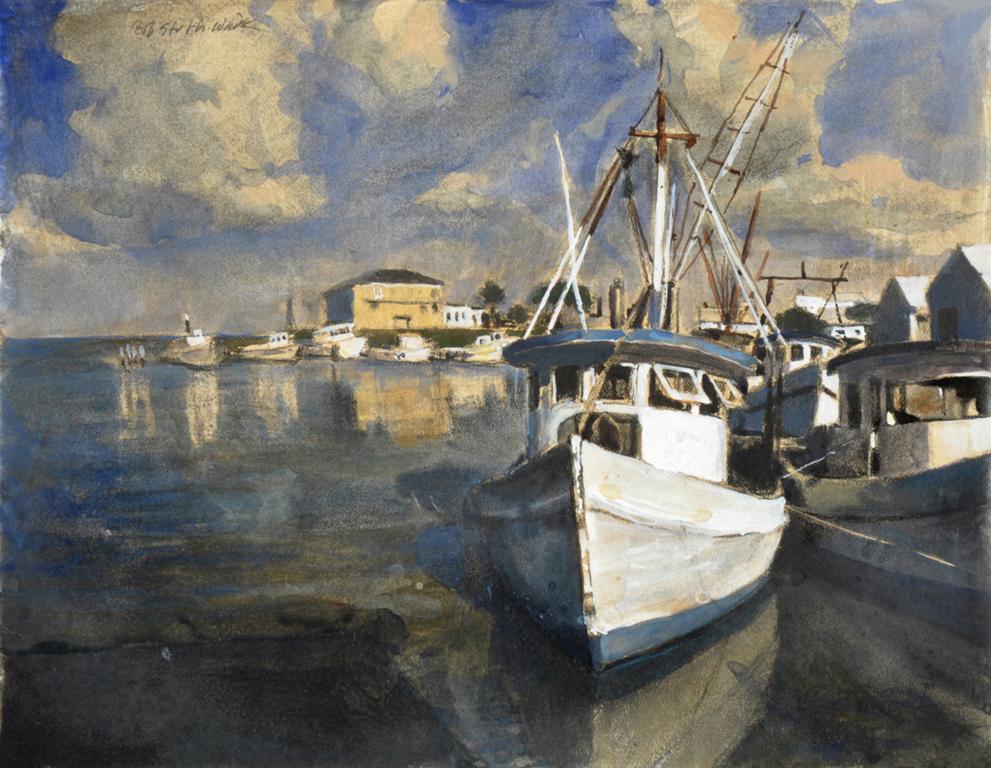 Bob Stuth-Wade Landscape Art - Port Lavaca