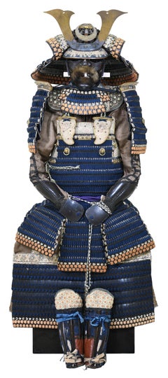 Antique Honkozane Domaru Gusoku. 19th century samurai armor.