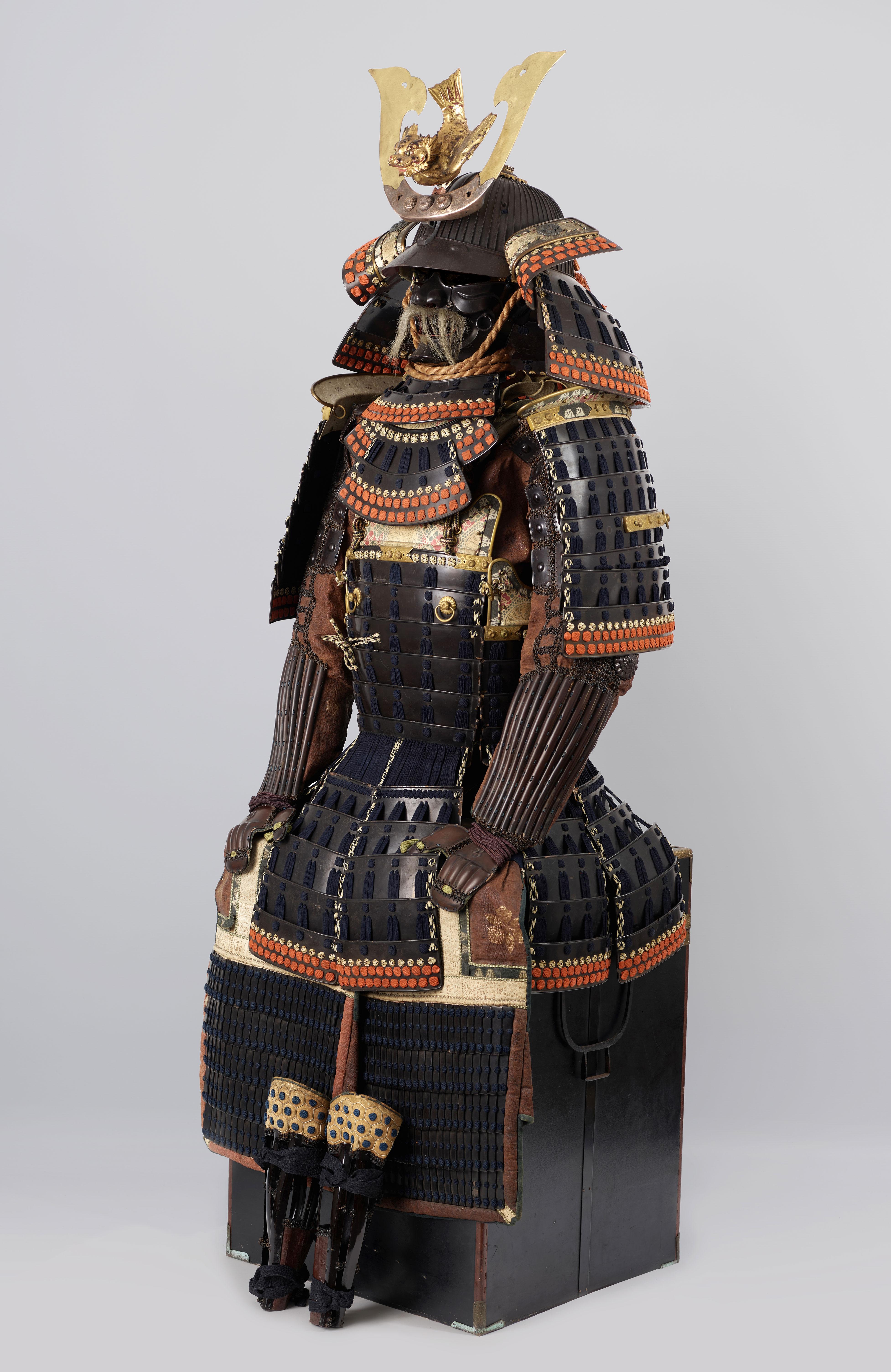 Mogami-do Gusoku. 18th century samurai armor For Sale 1