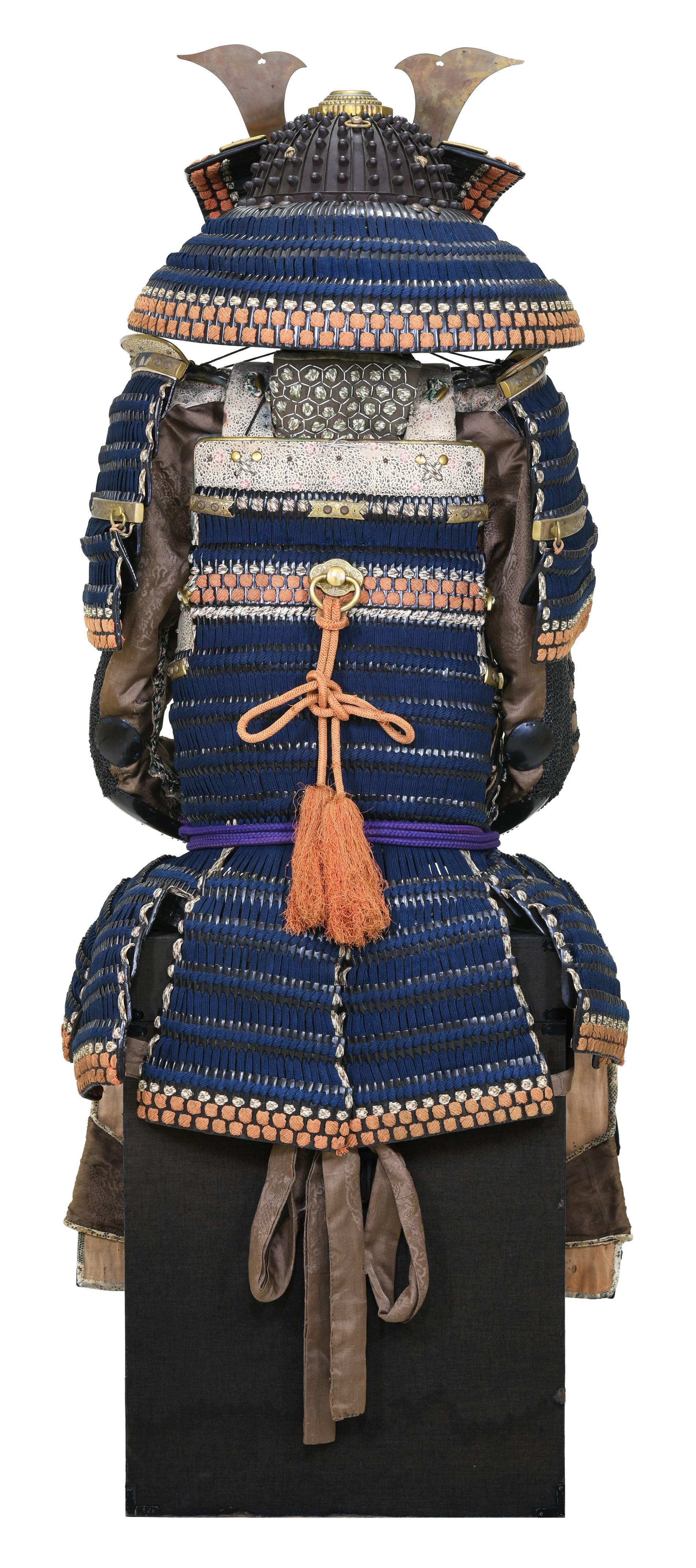Honkozane Domaru Gusoku. 19th century samurai armor. For Sale 3