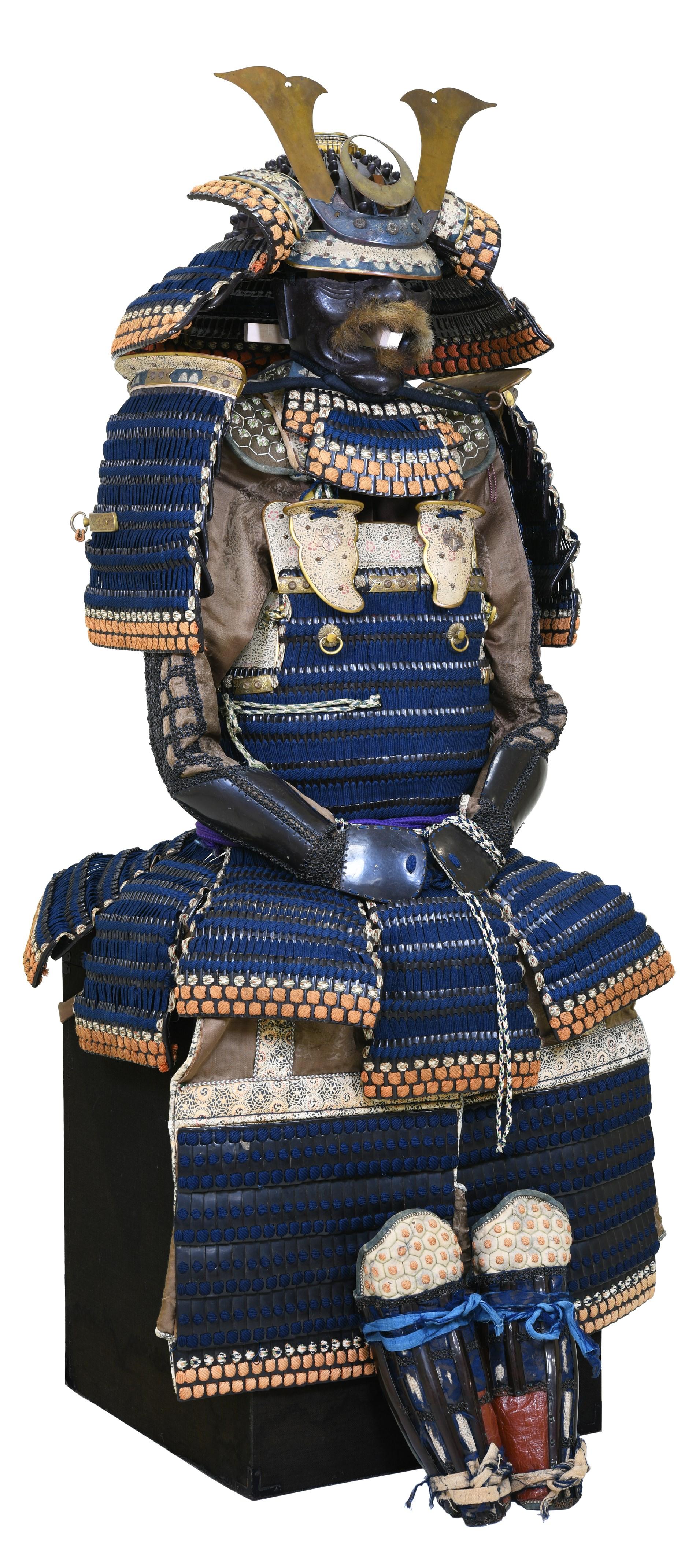 Honkozane Domaru Gusoku. 19th century samurai armor. For Sale 5