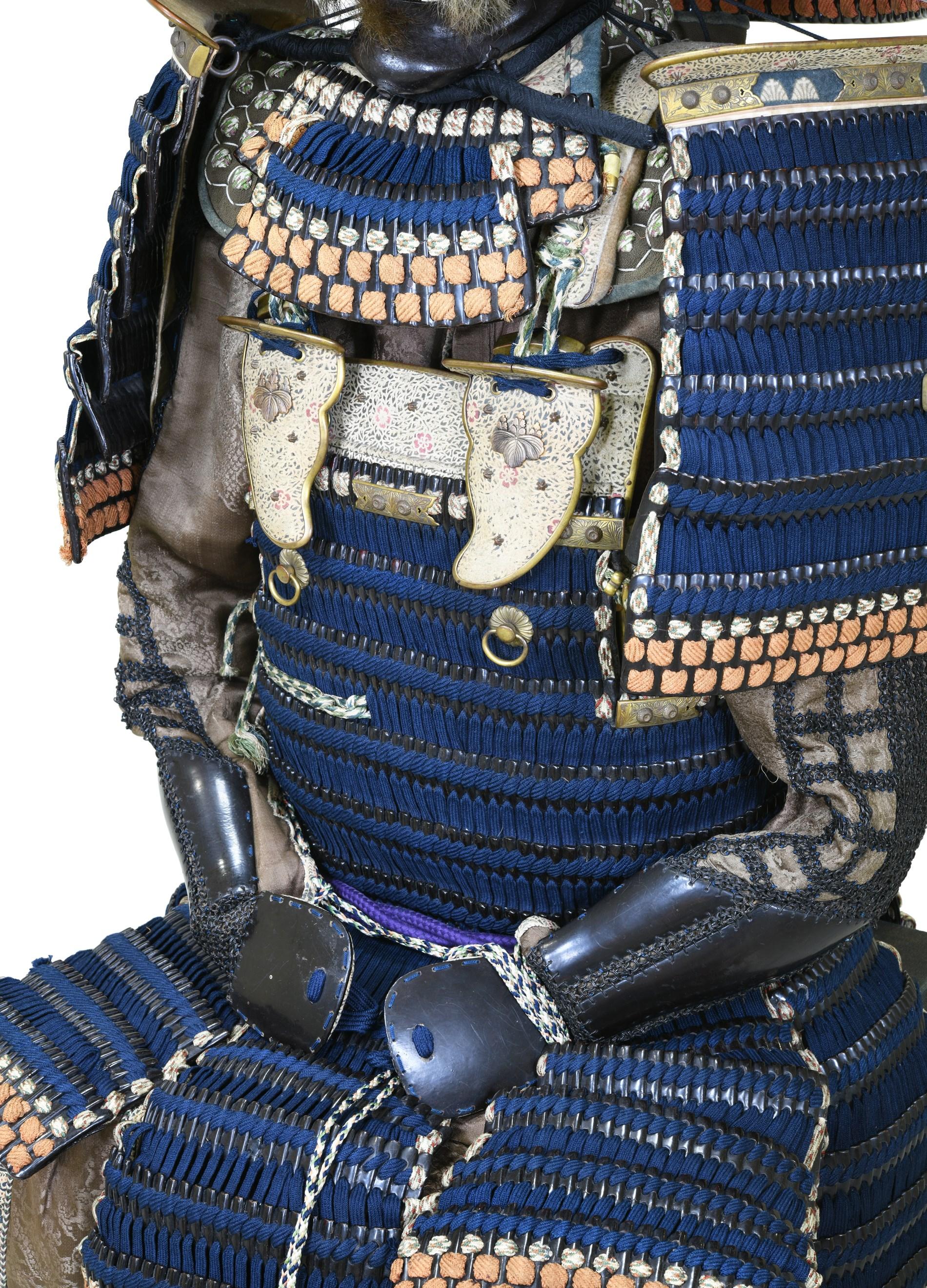 Honkozane Domaru Gusoku. 19th century samurai armor. For Sale 1
