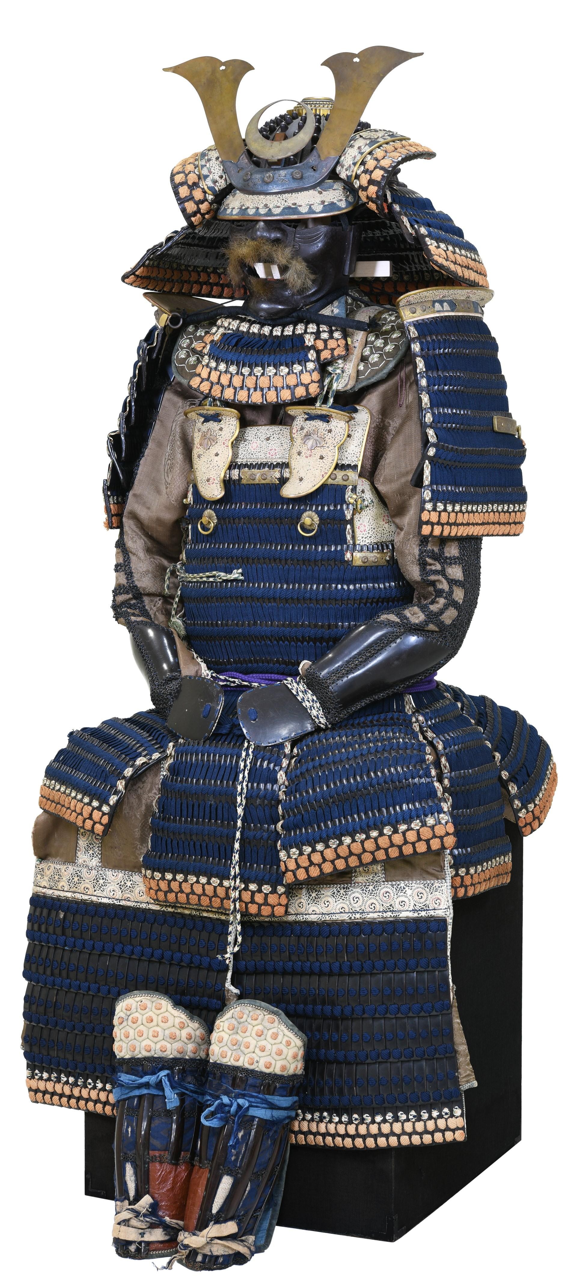 Honkozane Domaru Gusoku. 19th century samurai armor. For Sale 6