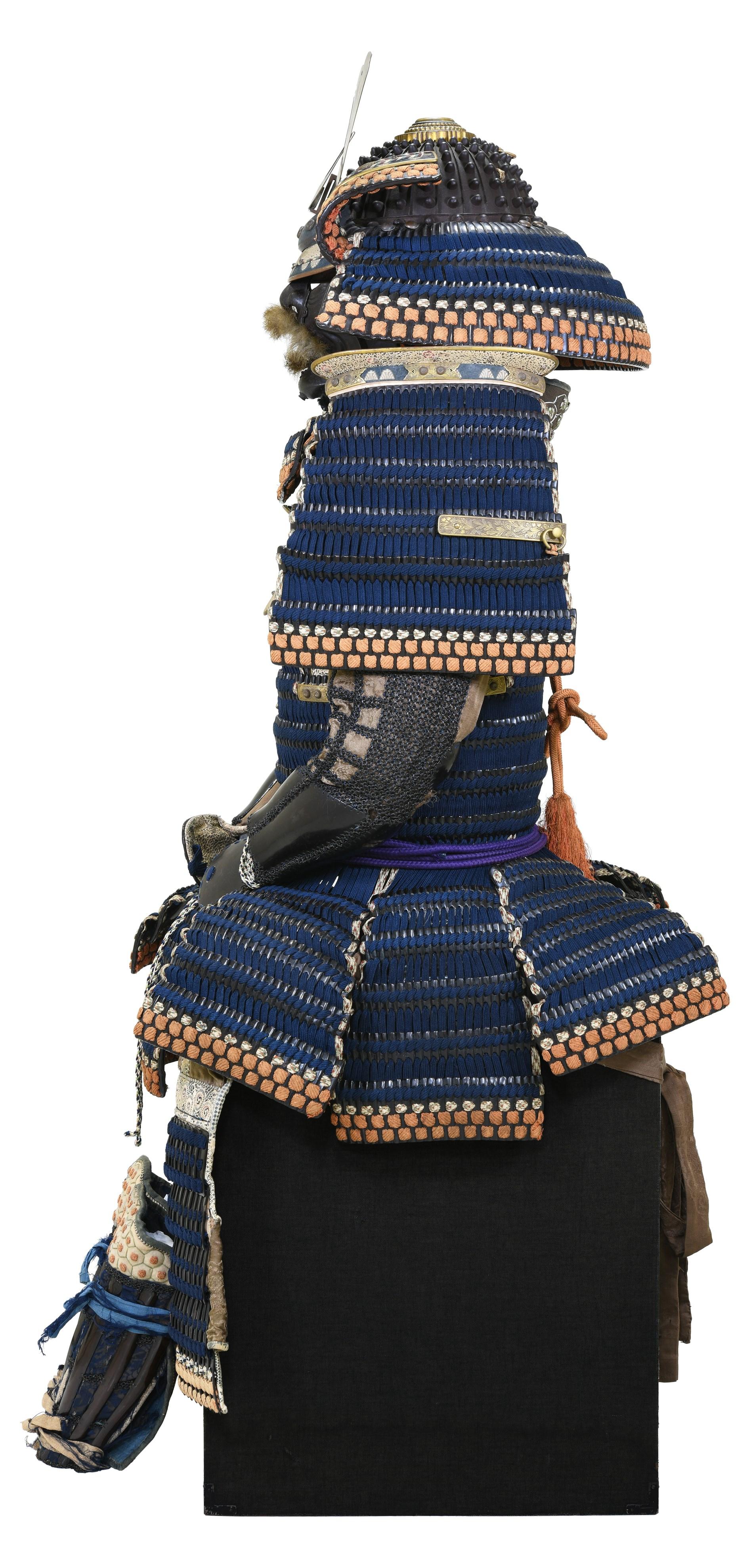 Honkozane Domaru Gusoku. 19th century samurai armor. For Sale 4