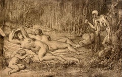 Ritratto di nudo "Aspettando la morte