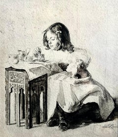 Portrait Drawings and Watercolors