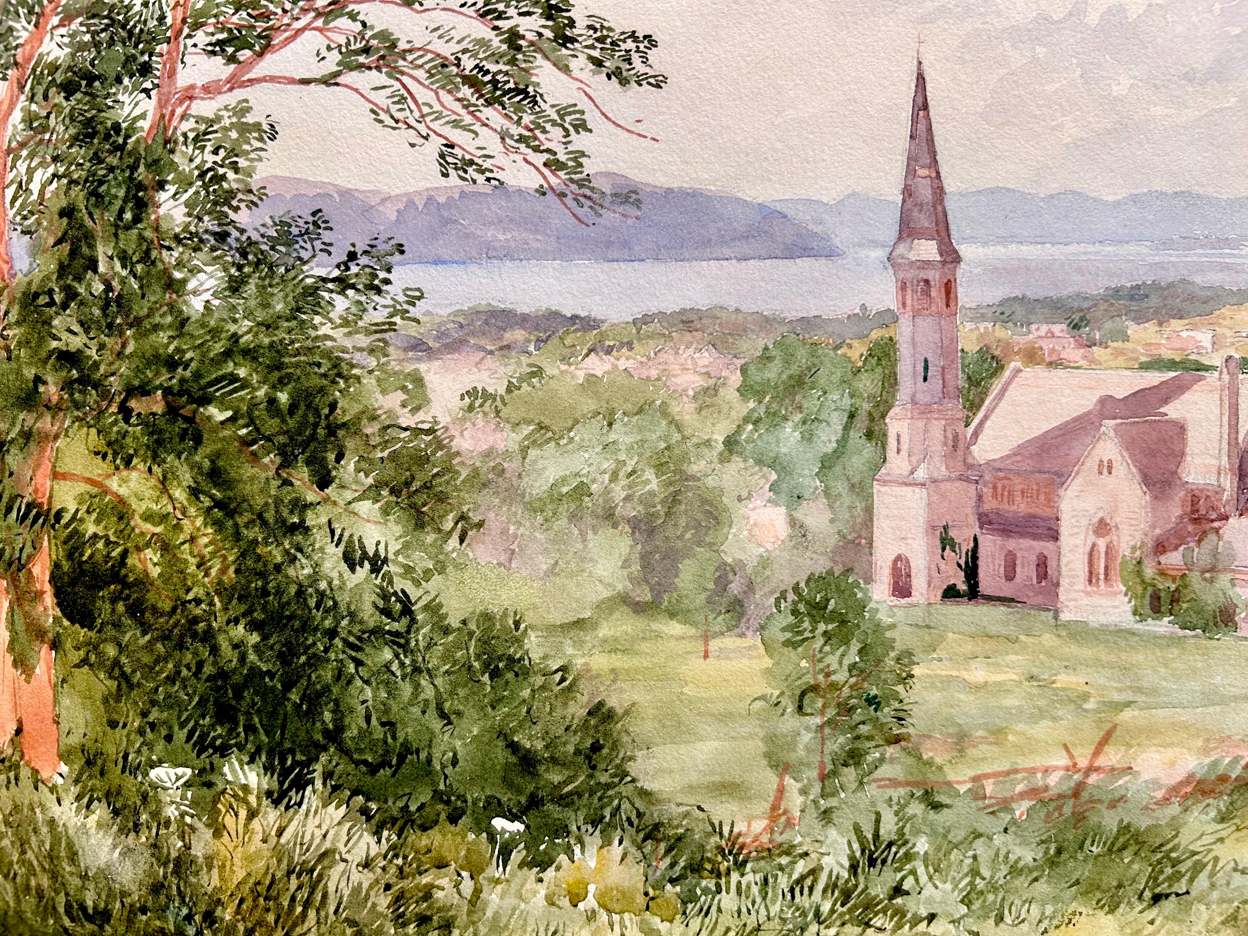 Oil Landscape titled 