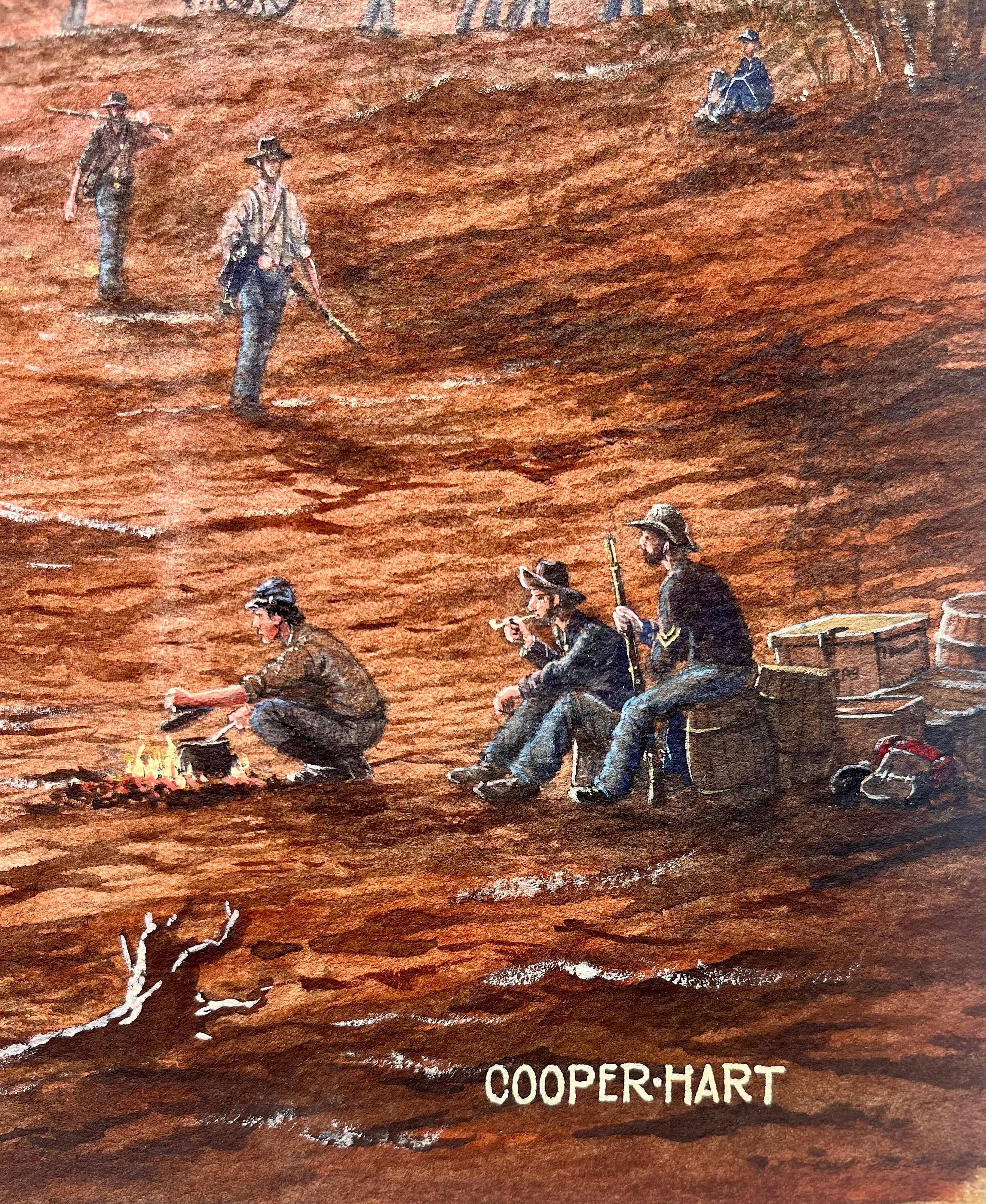 Civil War Boat Scene 