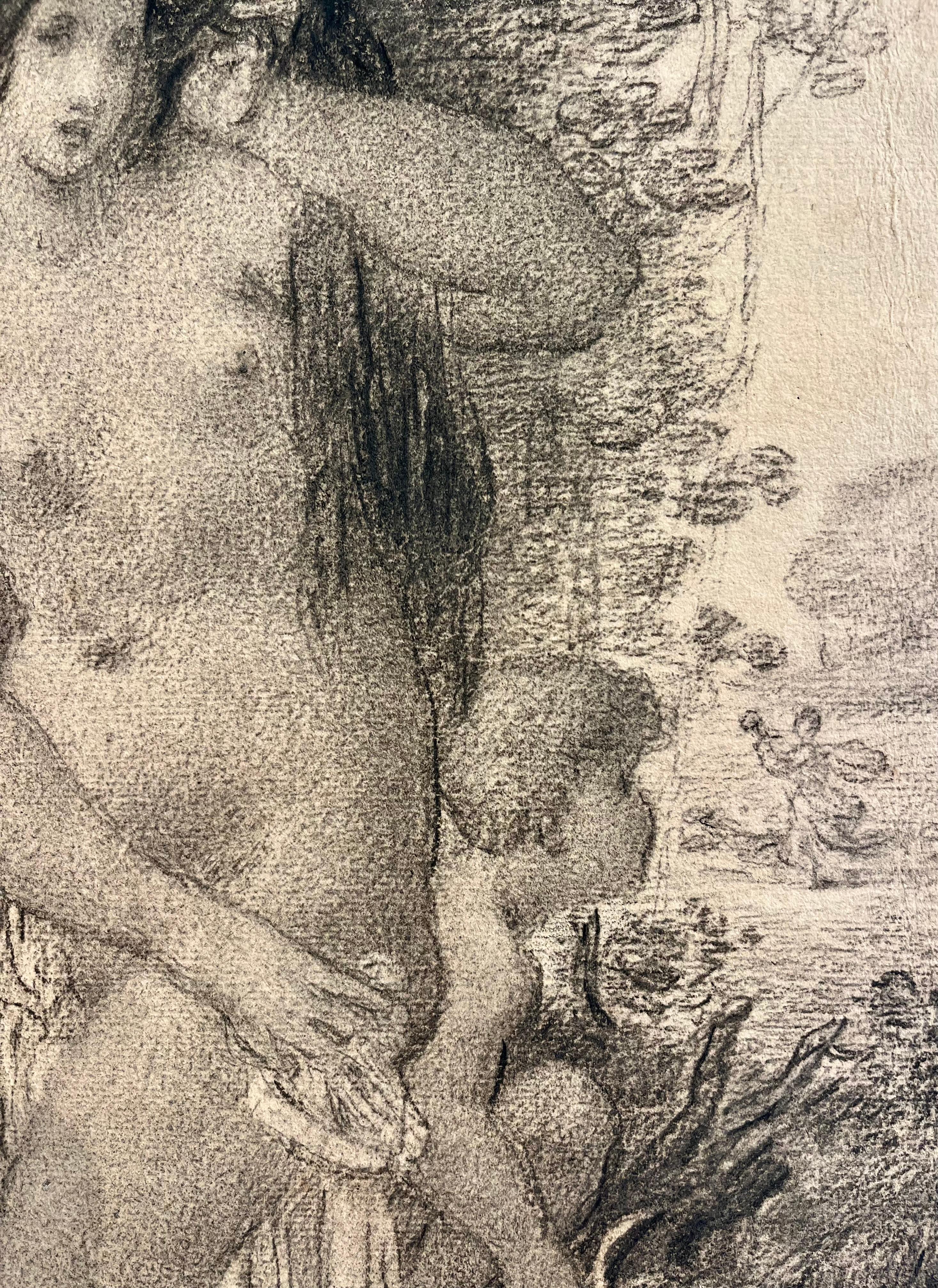 Nude Portrait of Woman with Infant For Sale 4