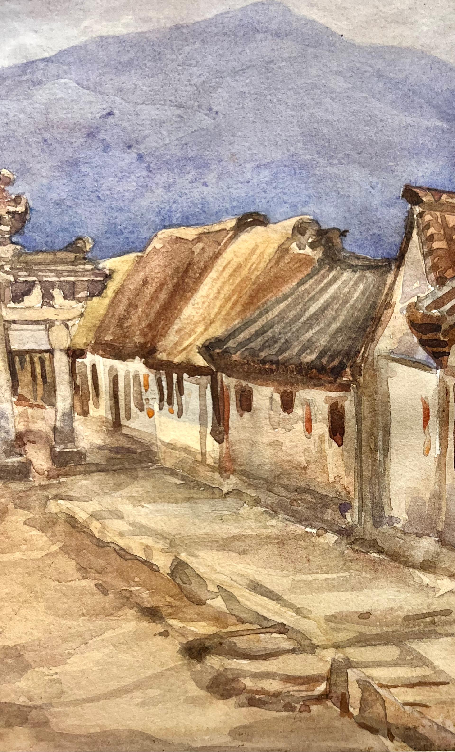 WHW Native Chinese City From S Gate - Art by Katharine Jowett