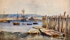 Landscape Drawings and Watercolors