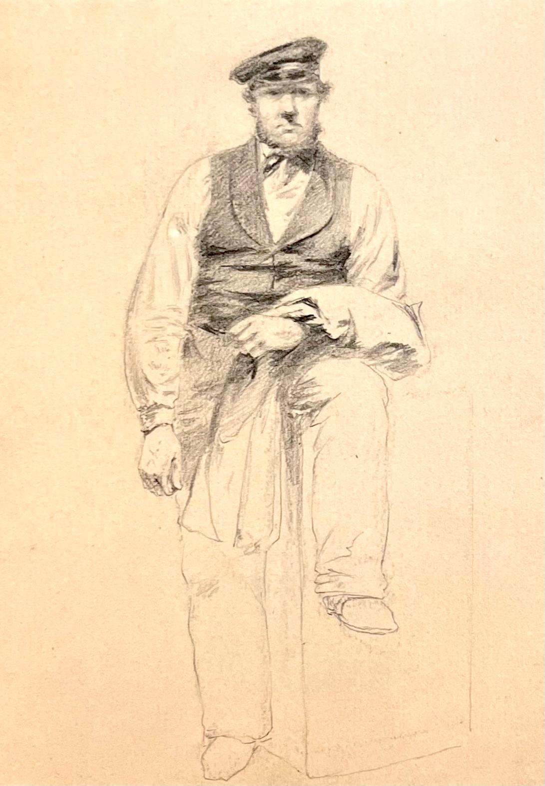 Portrait of a Working Man - Art de Thomas Le Clear