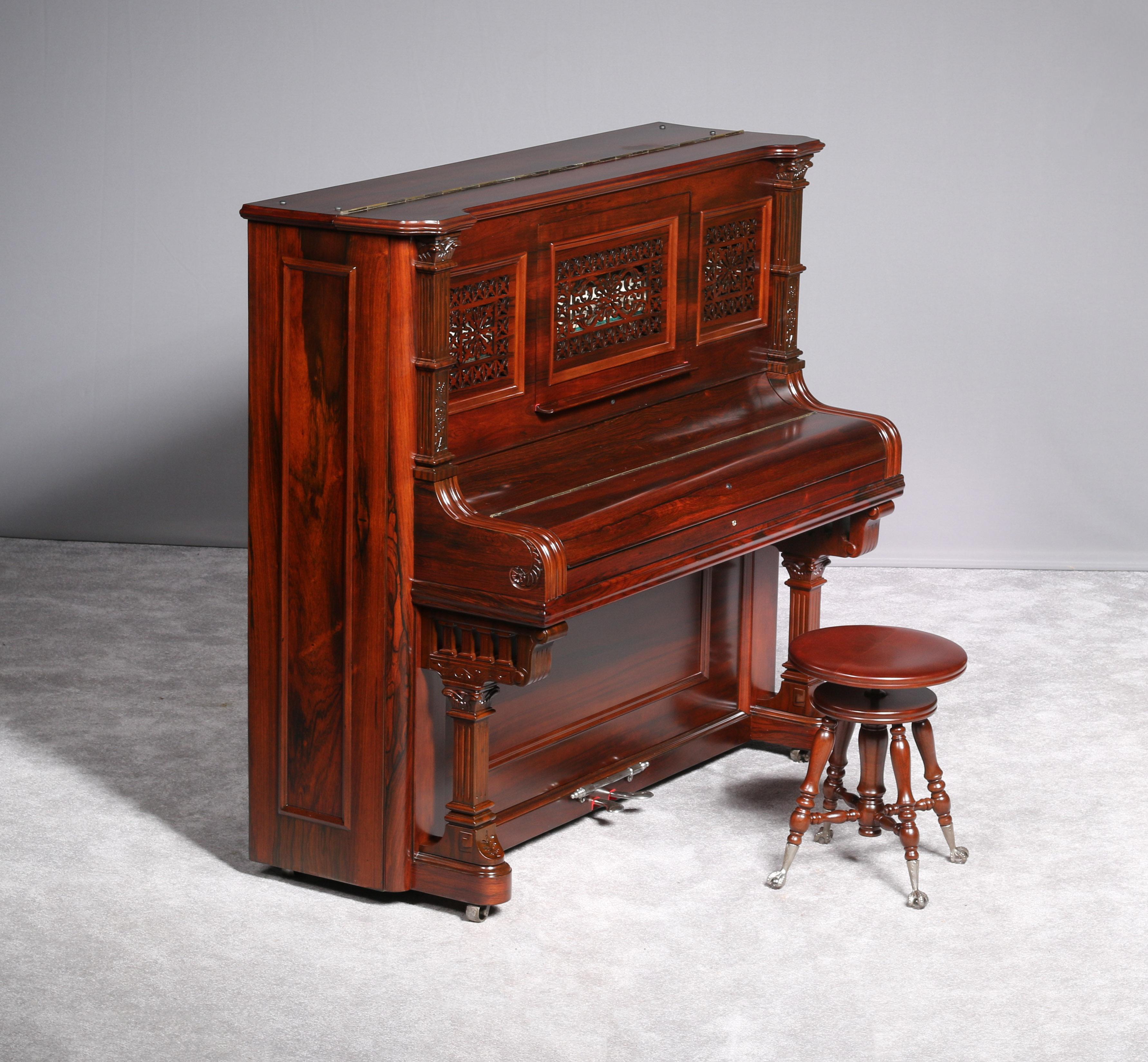 Fully Restored 1891 Pease Upright Piano For Sale 3