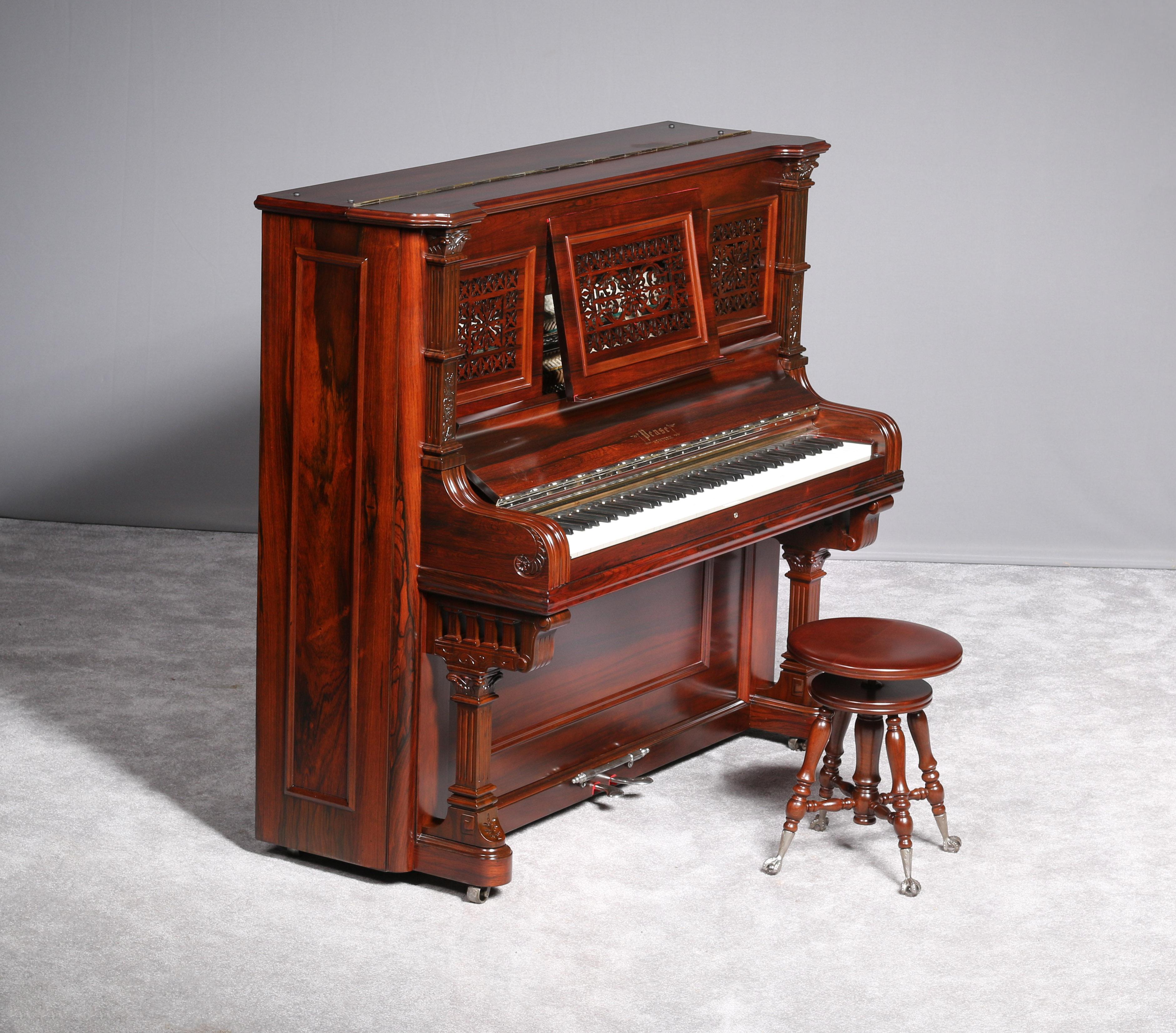 Fully Restored 1891 Pease Upright Piano For Sale 2