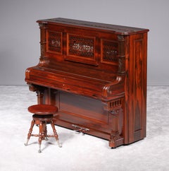 Fully Restored 1891 Pease Upright Piano