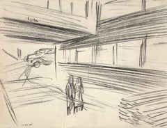 A 1940s Noire Inspired Street Scene, Lower Wacker Drive, Chicago, Urban Realism