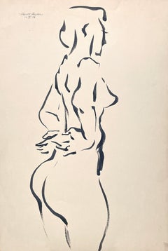 Nude Drawings and Watercolors