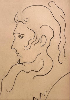 Portrait Drawings and Watercolors
