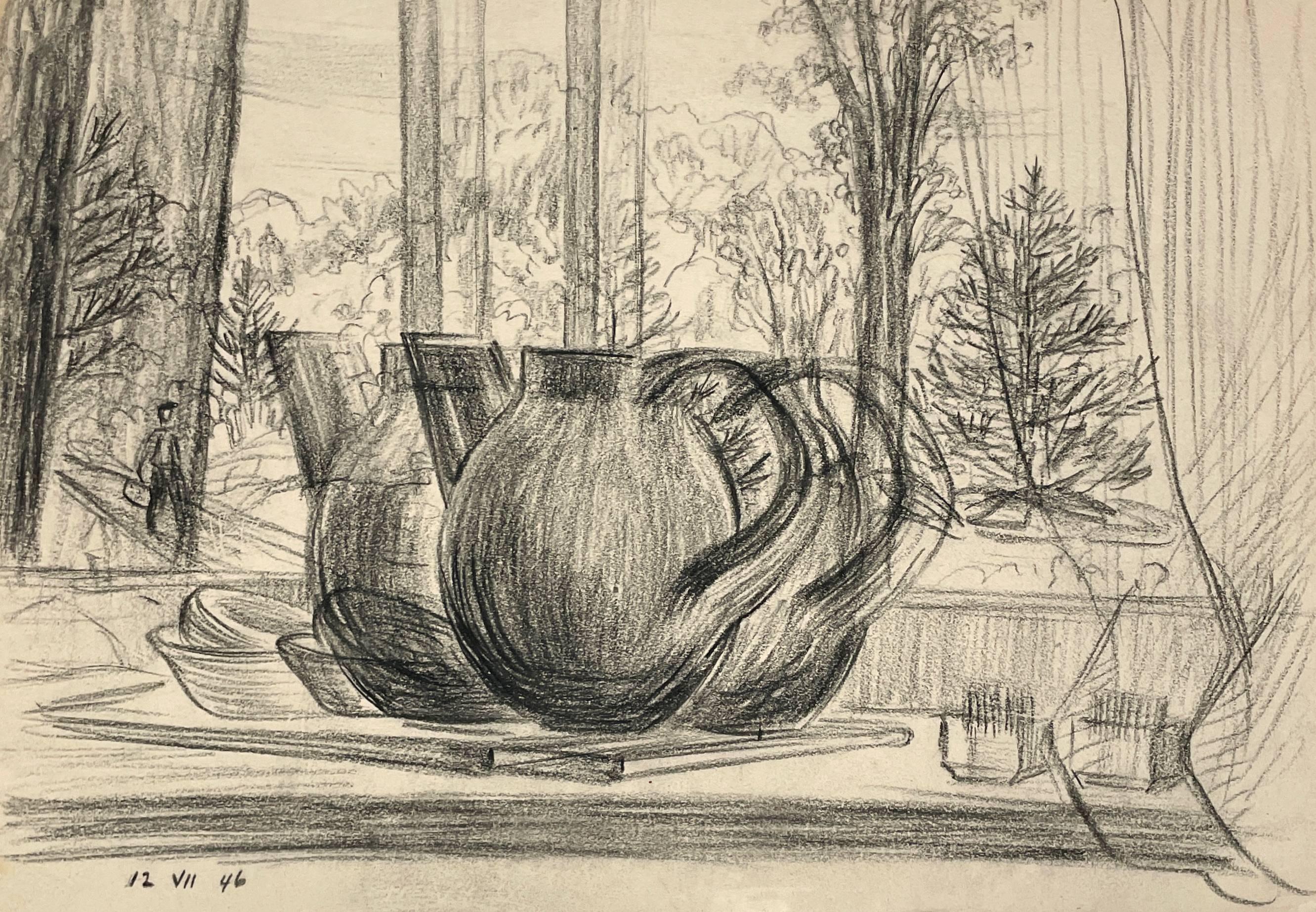 Un'irresistibile natura morta surrealista del 1946 di Harold Haydon