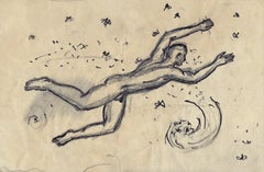 Nude Drawings and Watercolors