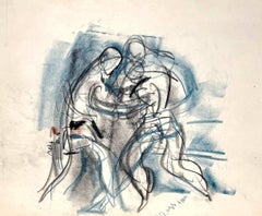 Eine schöne Darstellung eines Boxkampfes aus den 1930er Jahren