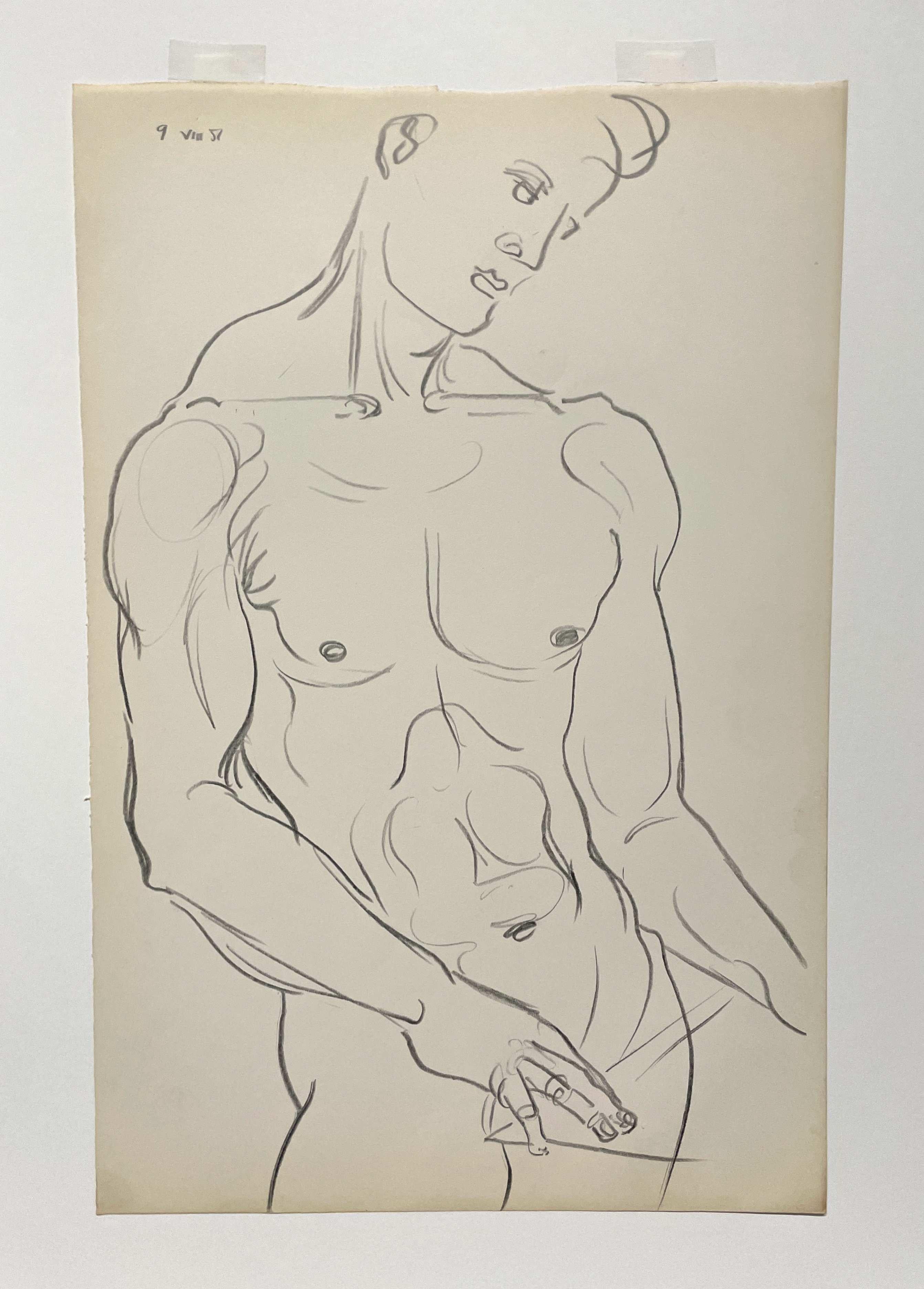 Figure Study (Standing Male) For Sale 1