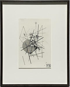 Bauhaus Inspired, Black & White Composition #15 by Artist Paarshav Shah