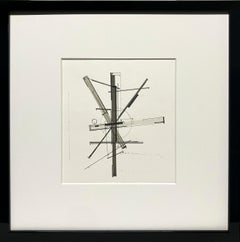 Dessin d'inspiration Bauhaus « Radial Form 01 » de l'artiste Paarshav Shah