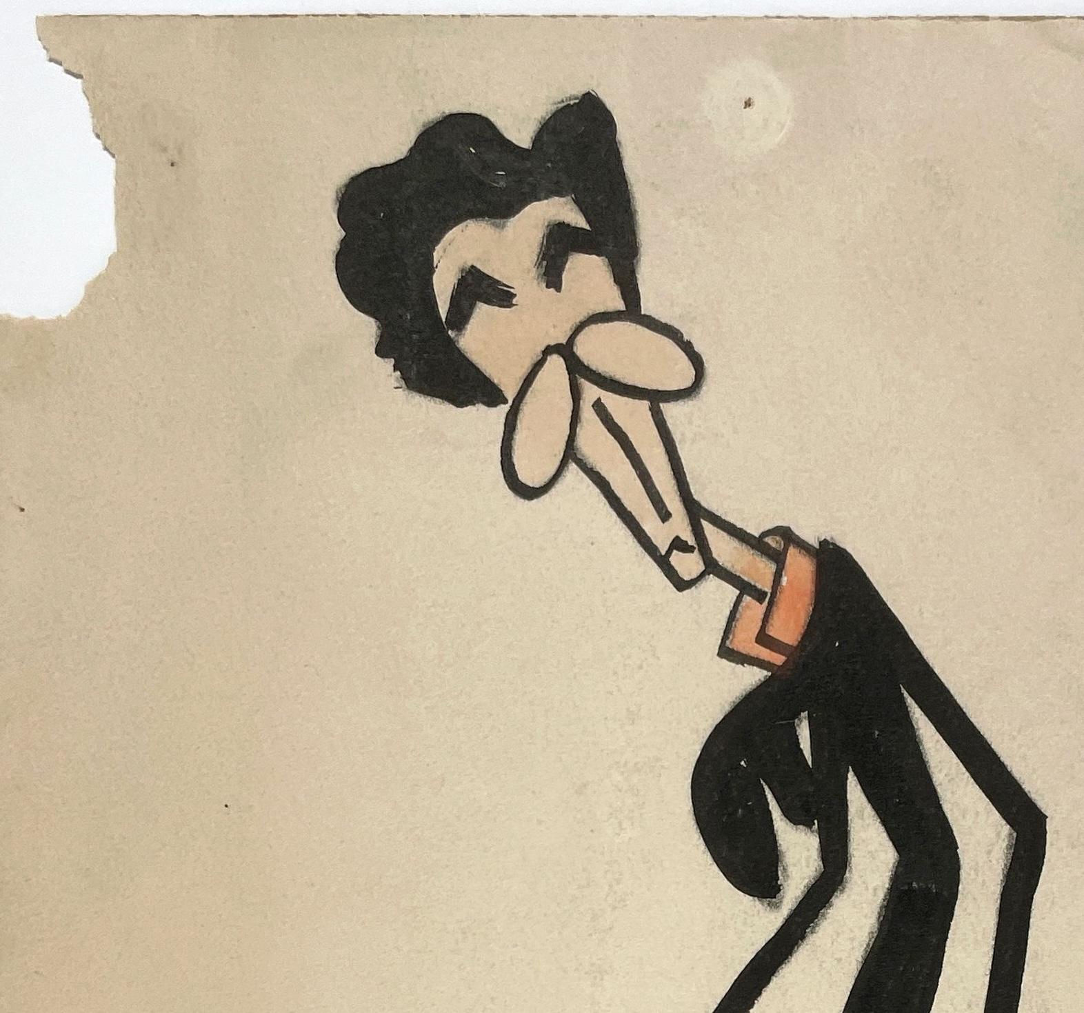 A 1920s Caricature of Author Lennox Robinson by Irish Artist Isa M. Macnie For Sale 2