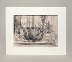 A Compelling, Surrealist 1946 Mid-Century Modern Still Life by Harold Haydon