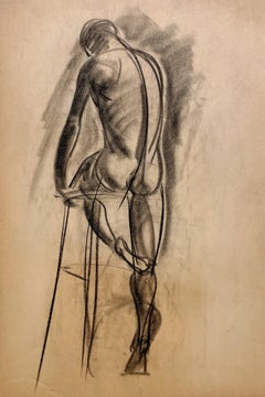 Nude Drawings and Watercolors