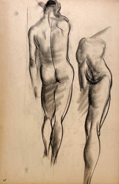 Nude Drawings and Watercolors