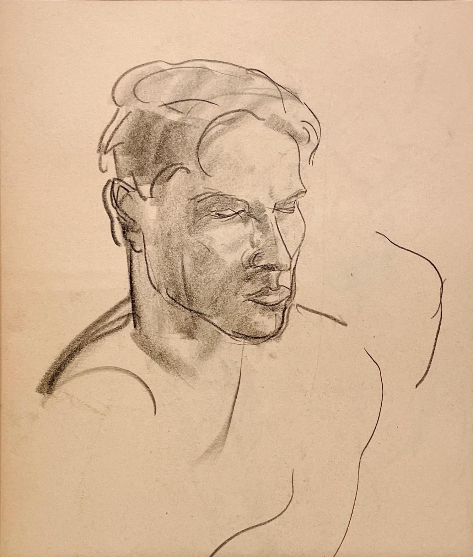 Cabeza Dibujos y acuarelas figurativos
