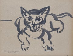 Paper Animal Drawings and Watercolors
