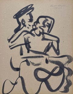 Nude Drawings and Watercolors