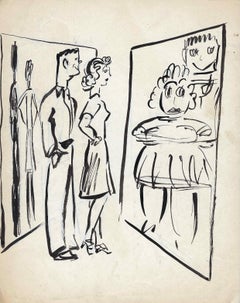 Dibujos Figurativos Modernos y Acuarelas