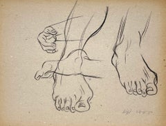 Dibujos y acuarelas de desnudos