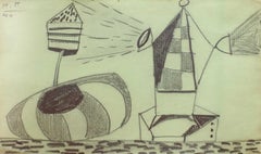 Dibujos y acuarelas de paisajes