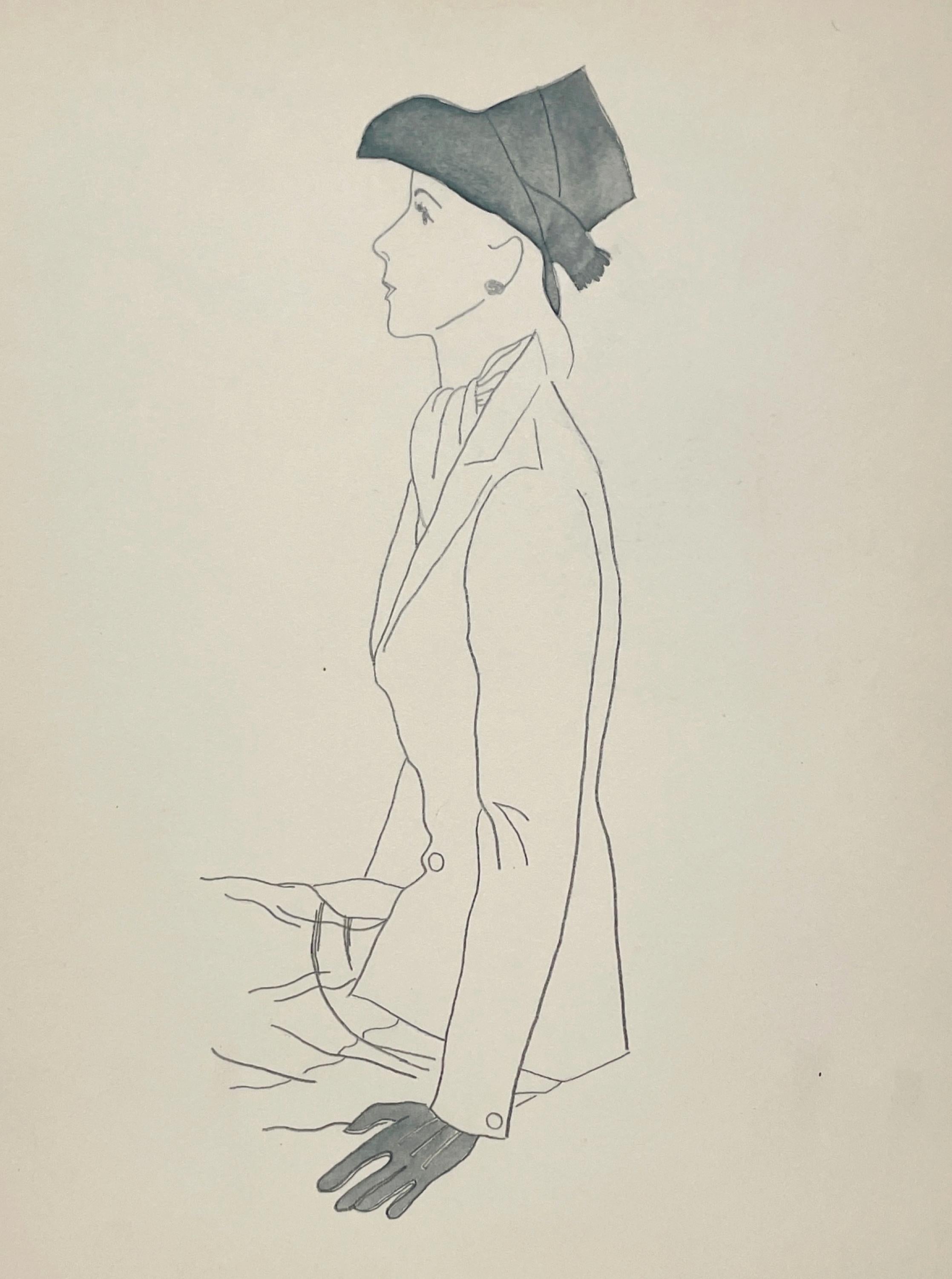 What is a woman's hat called?