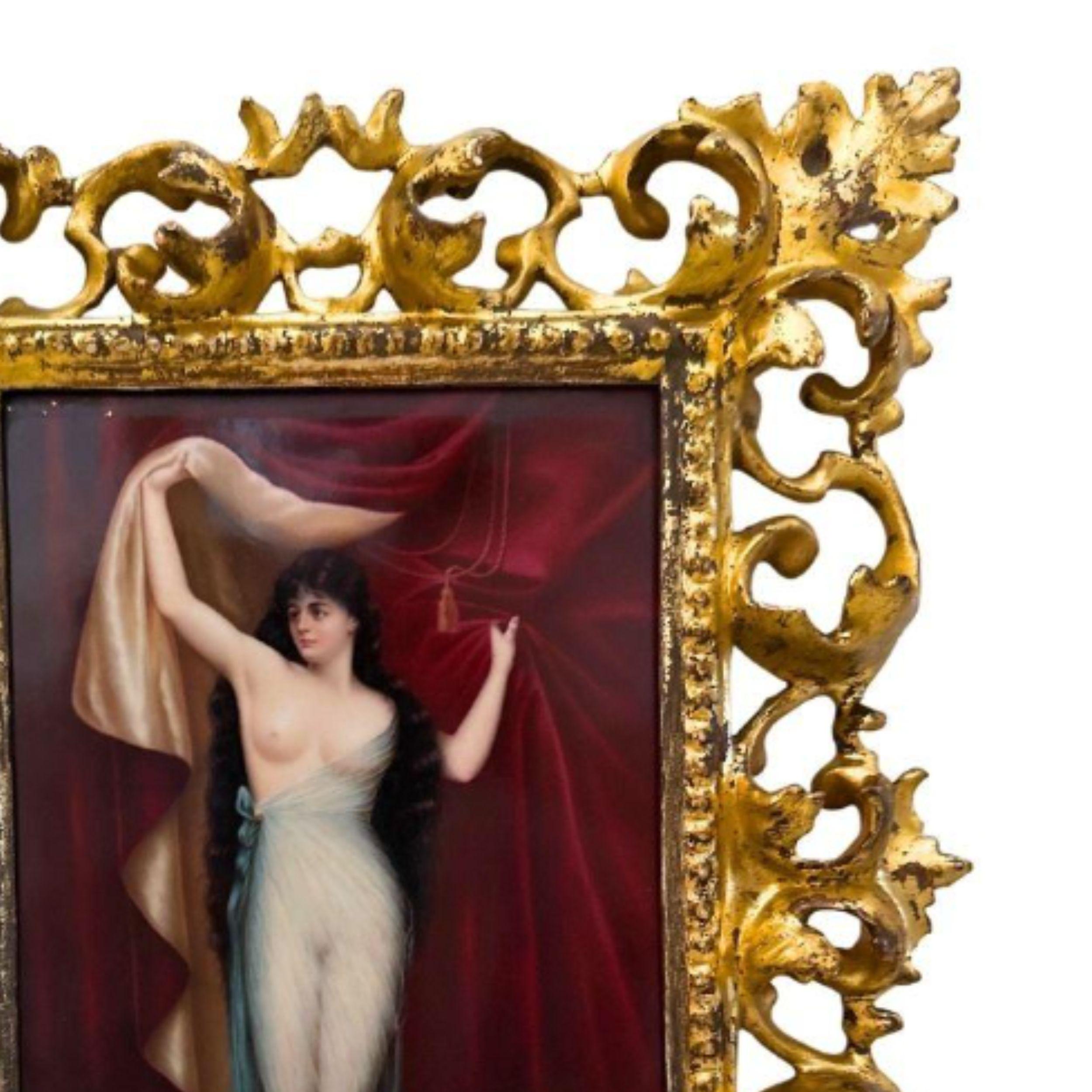 Ethereal Beauty: 19th Century Berlin KPM Porcelain Nude Woman For Sale 7