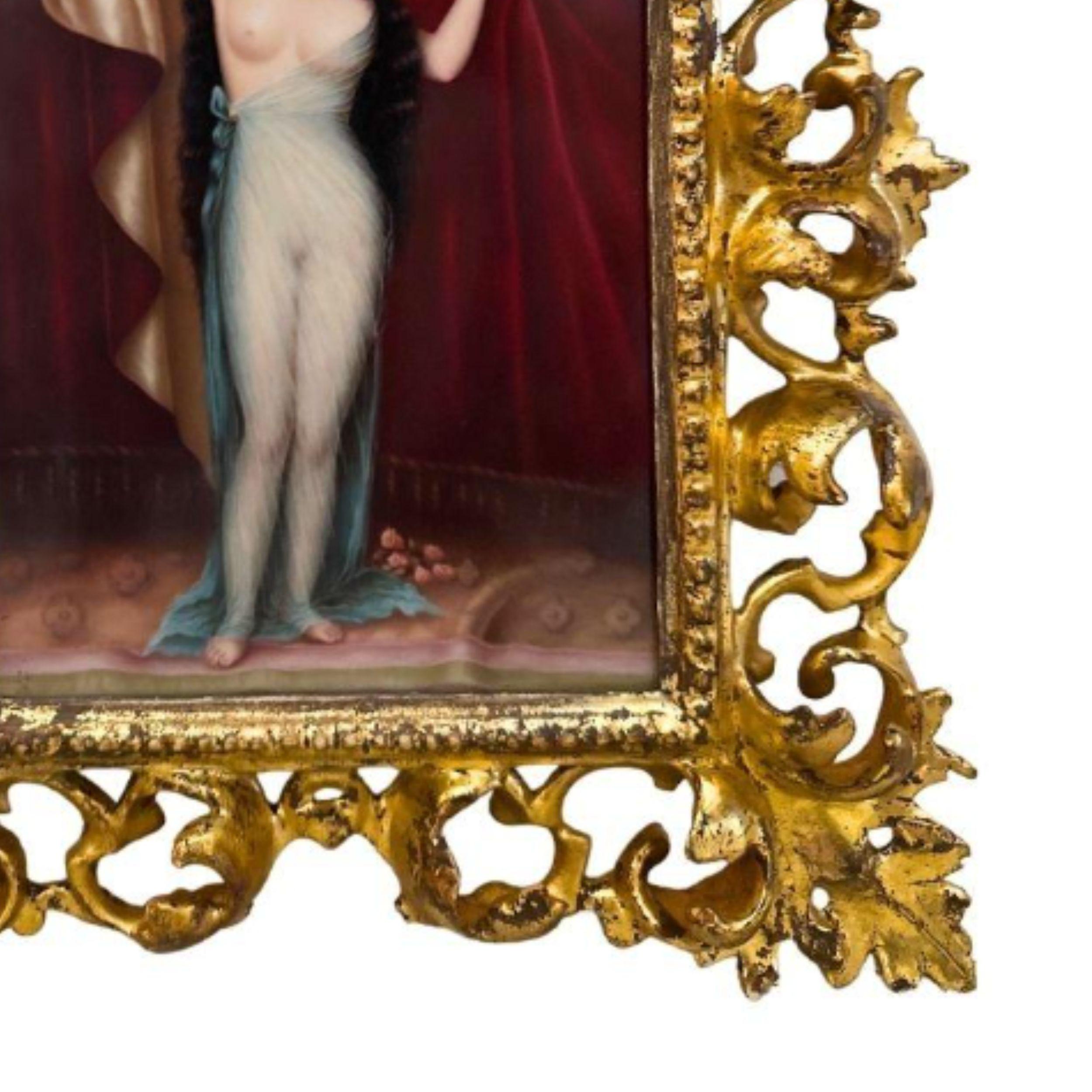 Ethereal Beauty: 19th Century Berlin KPM Porcelain Nude Woman For Sale 8