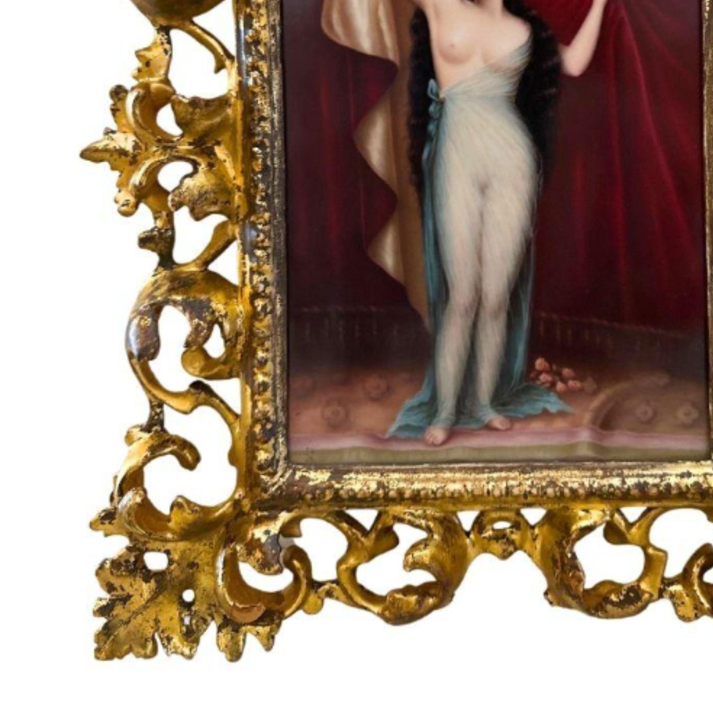 Ethereal Beauty: 19th Century Berlin KPM Porcelain Nude Woman For Sale 9