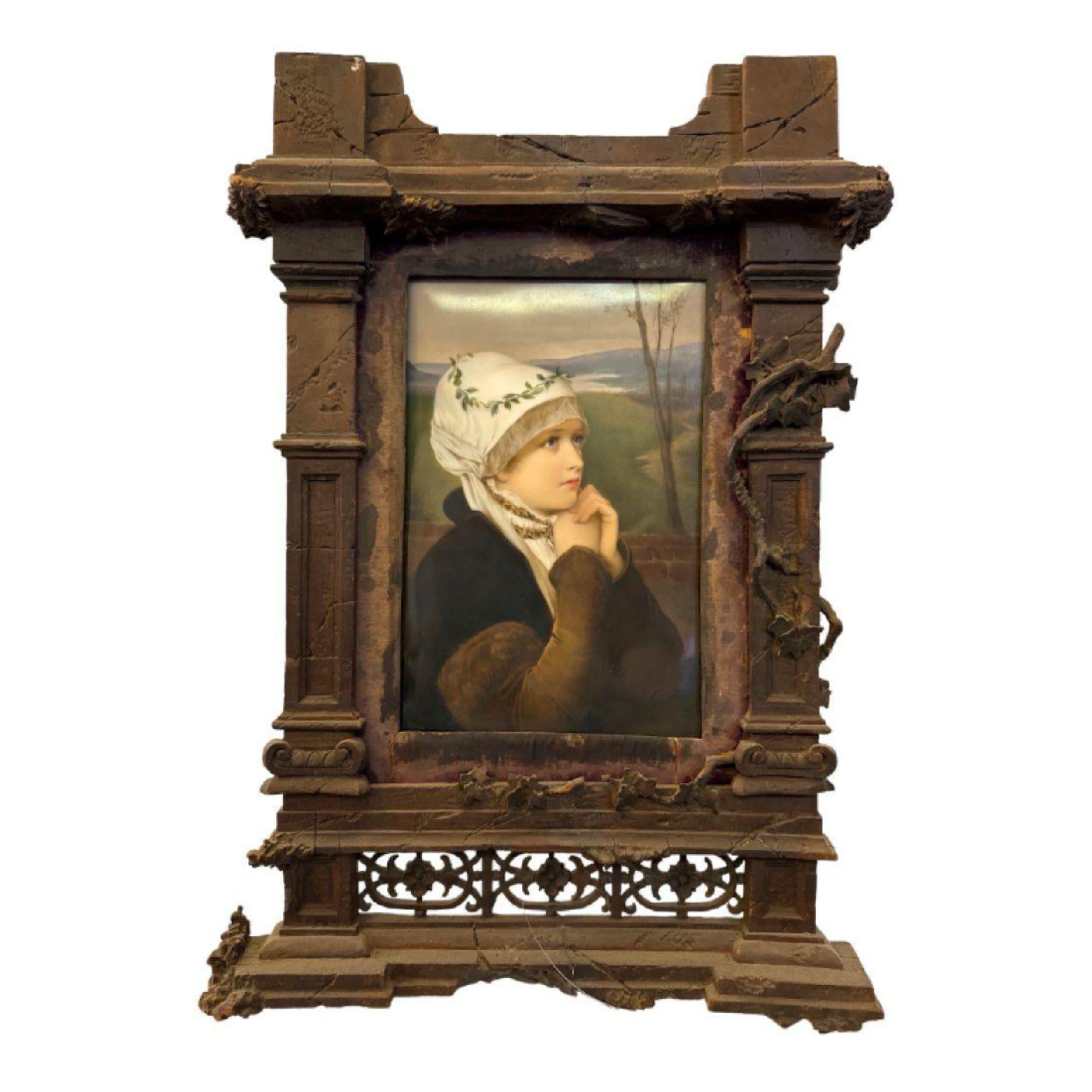 KPM Porcelain Plaque  - 