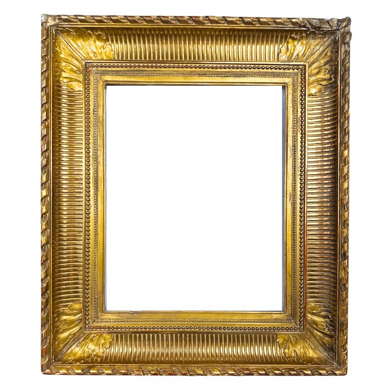 1820’s American Gilt  Antique Painting Frame - Art by Unknown